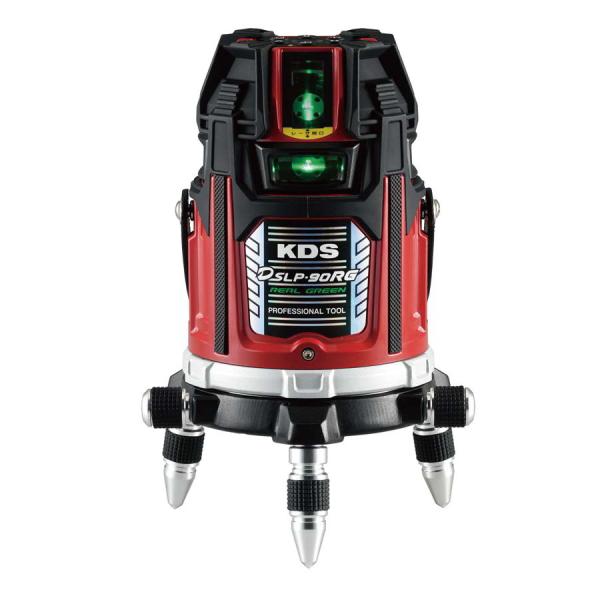 ムラテックKDS 電子整準グリーンレーザー 受光器 三脚セット DSLP-90RGRSA IP66耐...