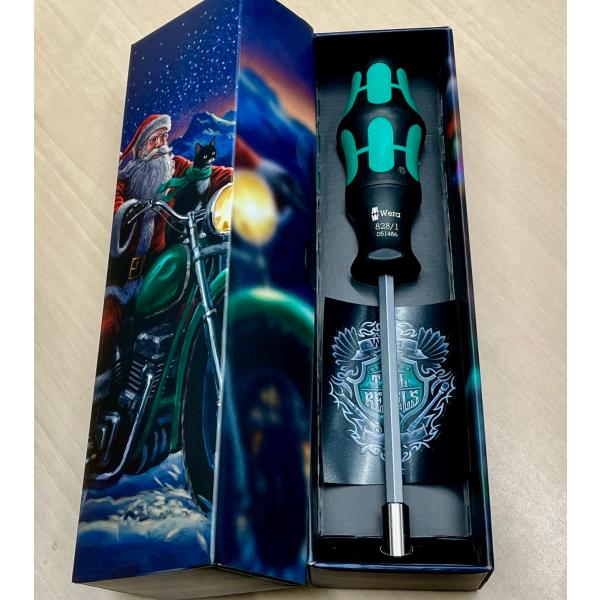 2025年クリスマス限定 WERA(ヴェラ)　6本組ビットドライバーセット プラスPH1・2 ポジ2...