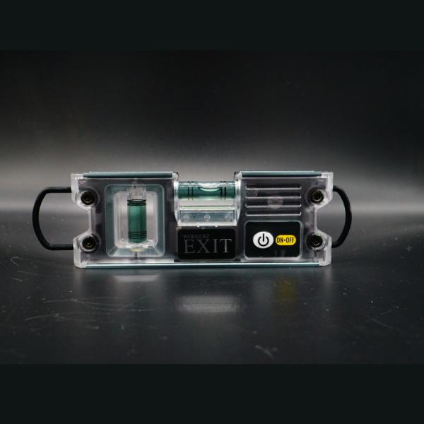 WORKERZ EXIT トビライトレベル・ミニ ガンメタ EXT16TBLMGM 水平器 EBIS...