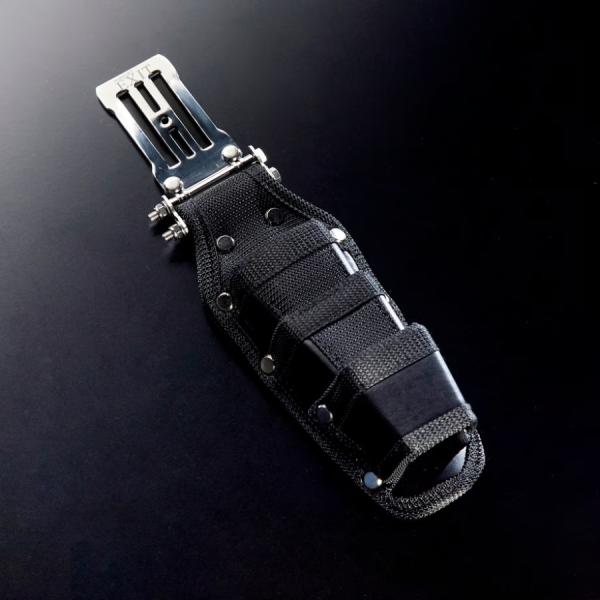 WORKERZ EXIT ツールケース３段差し EXT-HD03BK フェイクレザー メタルプレート...