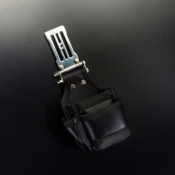 WORKERZ EXIT 小物ケースＳ EXT-KC02SBK フェイクレザー メタルプレート 連結...