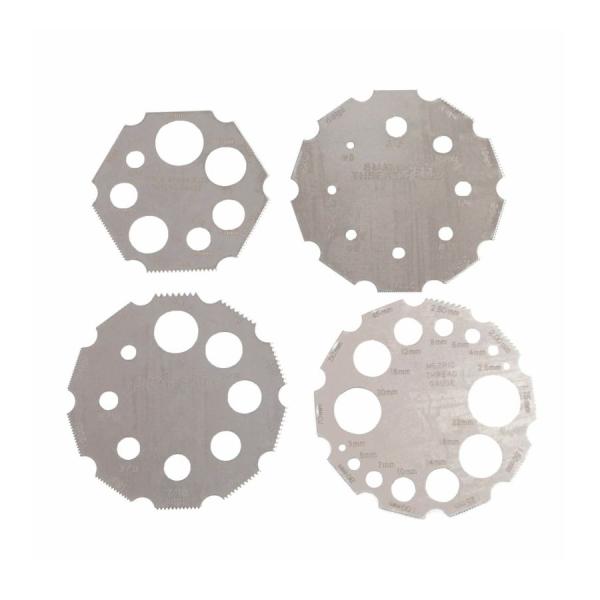 WIT（ワールドインポートツールズ） 4pcピッチゲージセット 5011865 ピッチゲージ ねじ測...