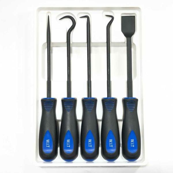 WIT (ワールドインポートツールズ) フック&amp;ピックセット 5PC Oリング シール外し ピックツ...