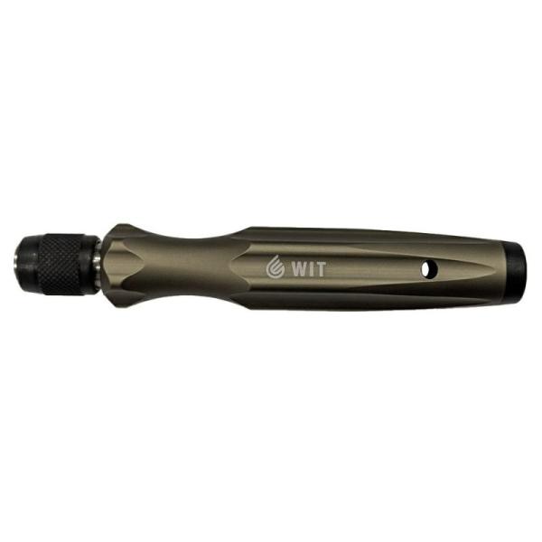 WIT (ワールドインポートツールズ) 1/4drアルミニウムビットハンドル クイックリリース付き ...