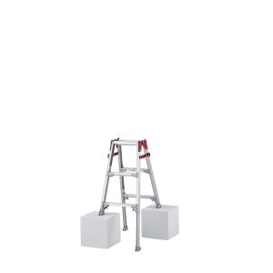 台数限定 ハセガワ RYZ-09b 3尺 伸縮足ハシゴ兼用脚立 幅広桟