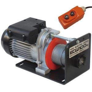 富士製作所 電動シルバーウインチ 単相100V 出力0.75kW 定格荷重50Hz