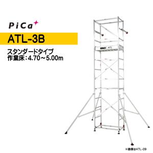 長谷川工業 快適ステージ 高所作業台 アルミローリングタワー STV2.0-3