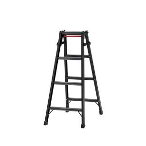 長谷川工業 (ハセガワ)  RHB-12 はしご兼用脚立(ワンタッチバー付) BLACK LABEL...