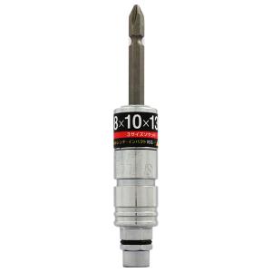 SK11 トリプルソケット 8mm 10mm 13mm BS3-81013N 6.35mm六角軸 18V
