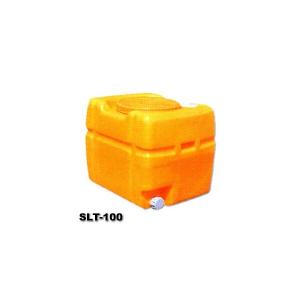 スーパーローリータンク SLT-100 黄 バルブ無し 100L スイコー　代引き不可