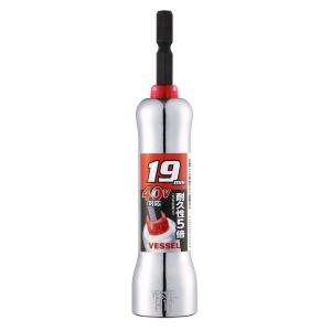 ベッセル 超剛鍛ミラーソケット 40V対応 19mm MTA201911