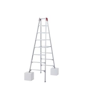 ハセガワ RYZ-24b 8尺 伸縮足専用脚立 幅広桟 2020年リニューアル品