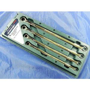 SIGNET 38344 超ロングストレートギアレンチ4本セット シグネット