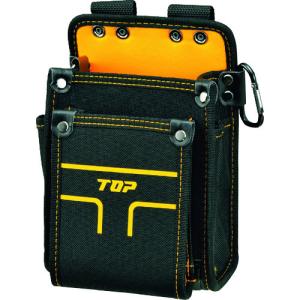 TOP工業 T carry 電工用腰袋 2段 Sサイズ TPD-201S カラビナ・テープホルダー付きトップ工業