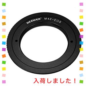 NEEWER アルミ合金レンズマウントアダプタ　Canon EOSカメラM42レンズに対応　例えば1d/1ds,