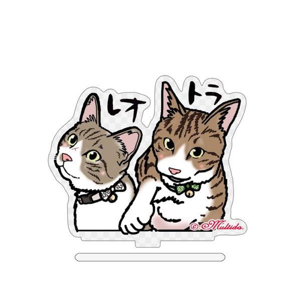 似顔絵アクリルスタンド/映え撮影に/透明アクリル/オーダーメイド/サイズ変更対応/ペットイラスト/長...