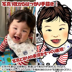 DF似顔絵キャンバス長方形タイプ/選べるサイズ...の詳細画像5