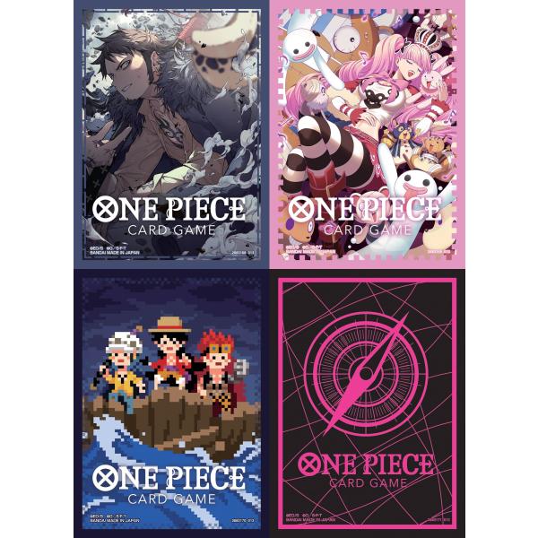 ONE PIECE カードゲーム オフィシャルカードスリーブ6 全4種 各70枚入り