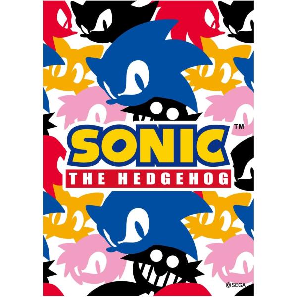エンスカイ キャラクタースリーブ ソニック・ザ・ヘッジホッグ EN-1133 ロゴマーク 67×92...