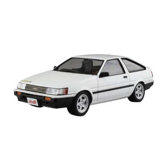 青島文化教材社 頭文字D No.10 武内樹 AE85レビン 1/24スケール プラモデル