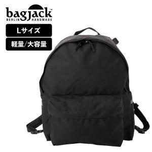 正規品 バッグジャック bagjack リュック バックパック デイパック Lサイズ メンズ レディース 軽量 大容量 撥水加工 A4 ブランド シンプル おしゃれ BJ-DBC-L｜multiverse-irl