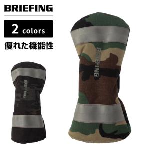 正規品 ブリーフィング ゴルフ BRIEFING GOLF ヘッドカバードライバー クラブヘッドカバー ゴルフアクセサリー DRIVER COVER WOLF GRAY メンズ レディース｜multiverse-irl