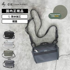 正規品 CIE シー バッグ ショルダーバッグ ミニ MICRO SHOULDER マイクロショルダー GRID3 メンズ レディース ポーチ 小さめ 小型 軽量 大容量 防水 撥水