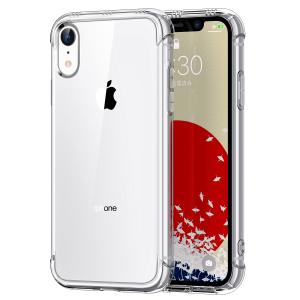 ONES iPhone XR ケース HD全透明 米軍MIL規格 超耐衝撃 『 360°エアバッグ、半密閉音室 』〔 画面 ? レンズ保護、｜multiwork