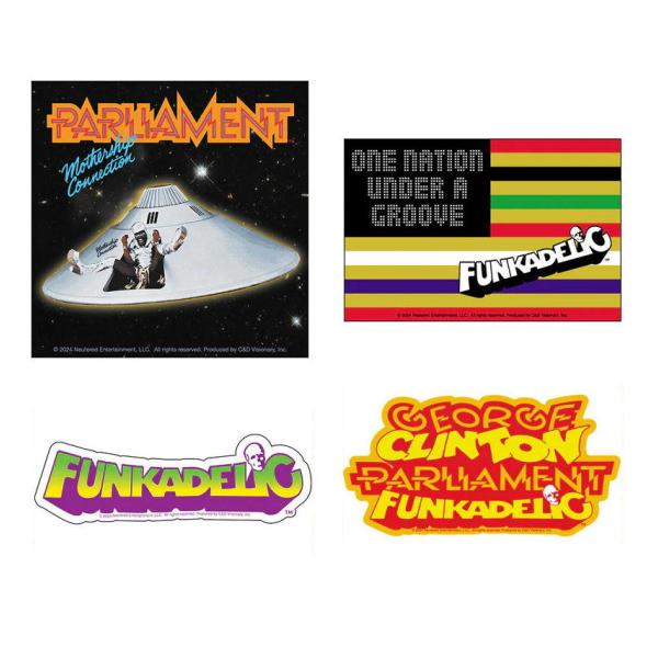 ジョージ クリントン ステッカー George Clinton 正規品 ファンカデリック パーラメン...
