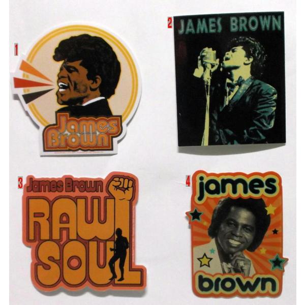 ジェームス ブラウン ステッカー James Brown 正規品 STICKER