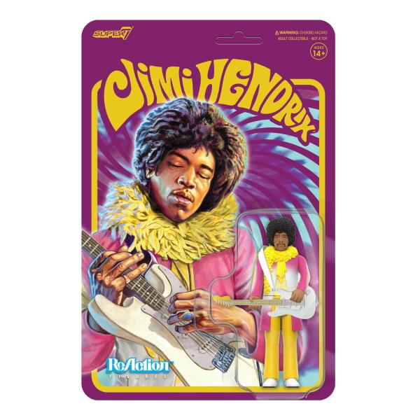 ジミ ヘンドリックス Re Action フィギュア Jimi Hendrix Reverse Al...