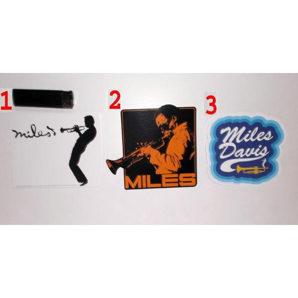 マイルス ディヴィス ステッカー Miles Davis 正規品 STICKER