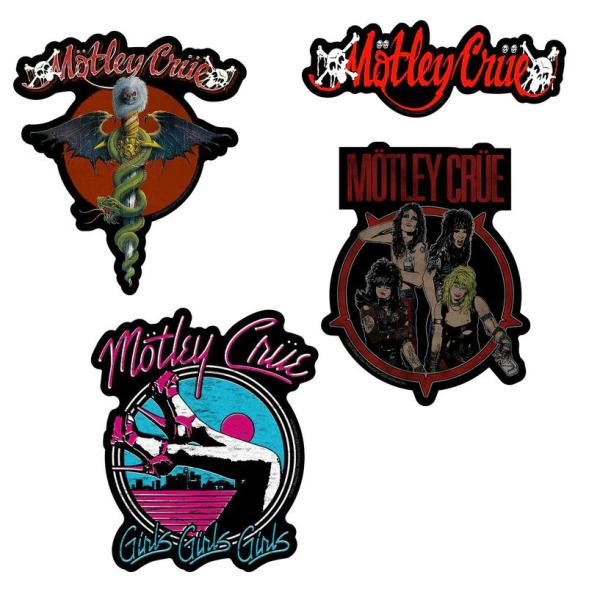 モトリー クルー ステッカー MOTLEY CRUE - B 正規品 ロックTシャツ関連