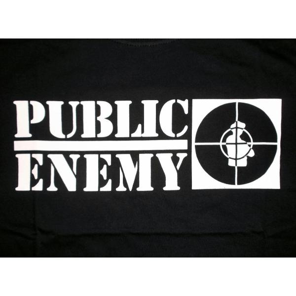 パブリック エナミー Tシャツ PUBLIC ENEMY CROSSHAIRS LOGO 正規品