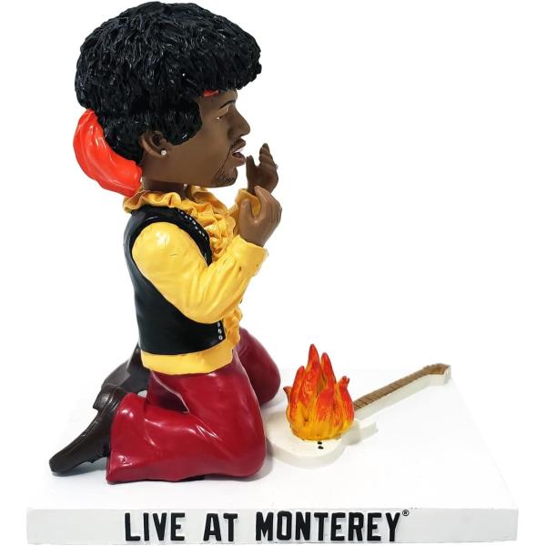 ジミ ヘンドリックス ボブルヘッド フィギュア Jimi Hendrix Live At Monte...
