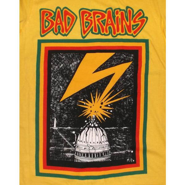 バッド ブレインズ Tシャツ Bad Brains DC  黄 UK正規品