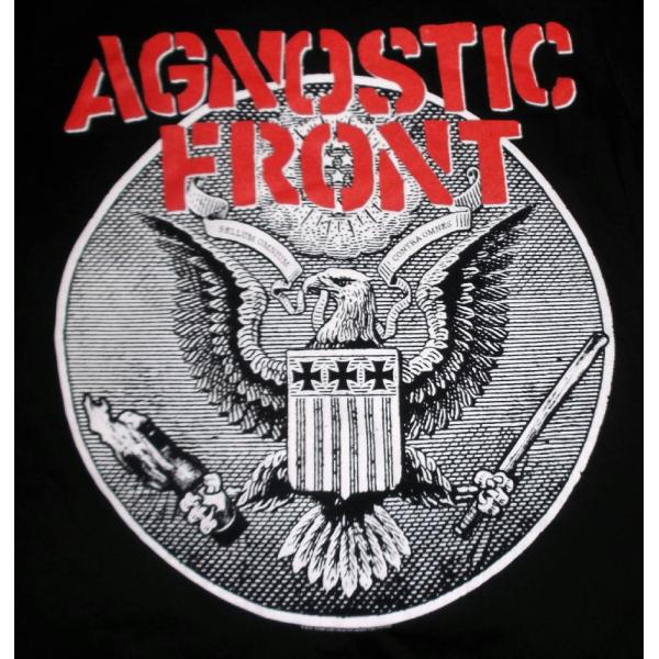 アグノスティック フロント Tシャツ Agnostic Front AGAINST ALL EAGL...
