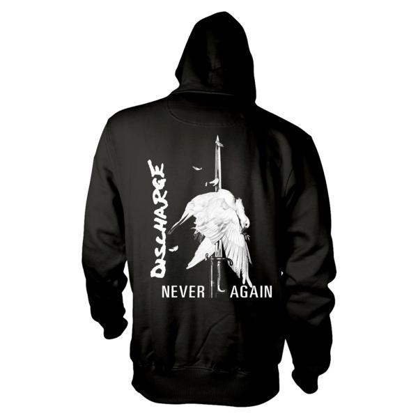 ディスチャージ パーカ DISCHARGE Never Again 正規品