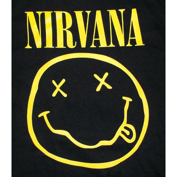 ニルヴァーナ Tシャツ NIRVANA SMILE 正規品