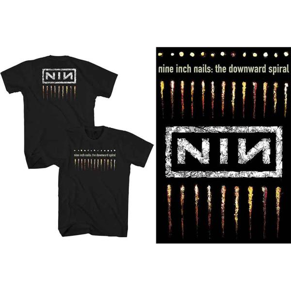 ナイン インチ ネイルズ Tシャツ NINE INCH NAILS DOWNWARD SPIRAL ...