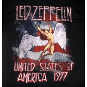 LED ZEPPELIN】レッドツェッペリン「U.S TOUR 1975」Tシャツ : NO
