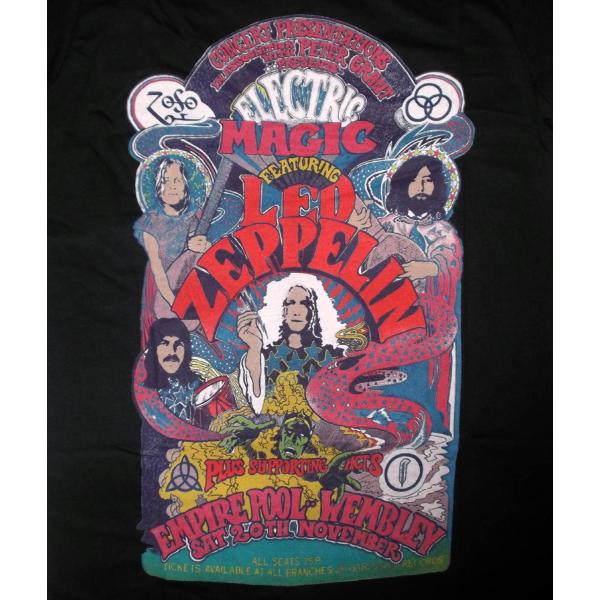 レッド ツェッペリン Tシャツ Led Zeppelin Electric Magic 電気じかけの...