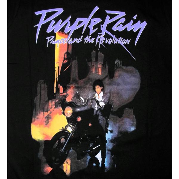 プリンス Tシャツ PRINCE Purple Rain 正規品 パープル レイン