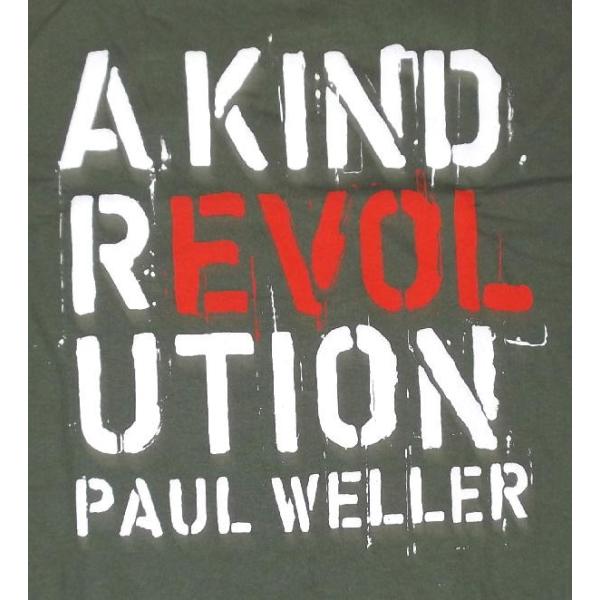 ポール ウェラー Tシャツ Paul Weller A Kind Revolution 正規品