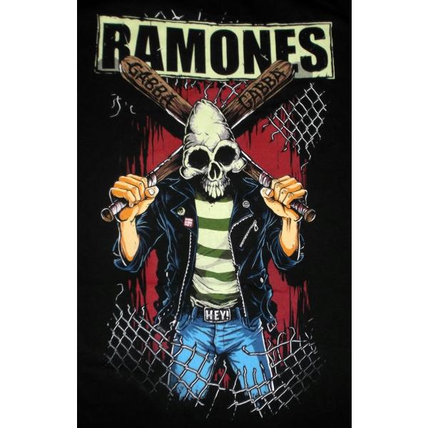 ラモーンズ Tシャツ RAMONES GABBA GABBA HEY PINHEAD 黒 正規品 ロ...
