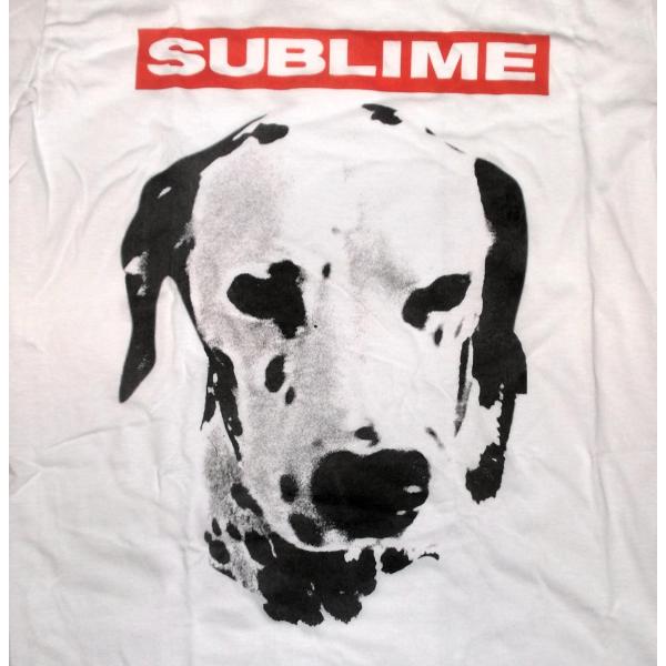 サブライム Tシャツ SUBLIME Dog 白 正規品 ロックTシャツ