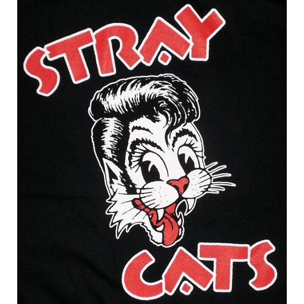ストレイ キャッツ Tシャツ Stray Cats 黒 正規品