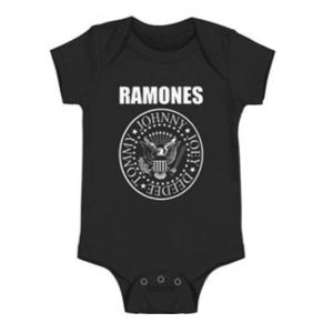 ラモーンズ ロンパース 黒 RAMONES 正規品