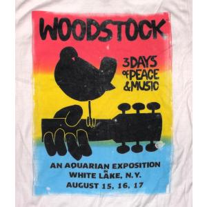 ウッドストック Tシャツ WOODSTOCK WHITE LAKE 正規品｜mumbles