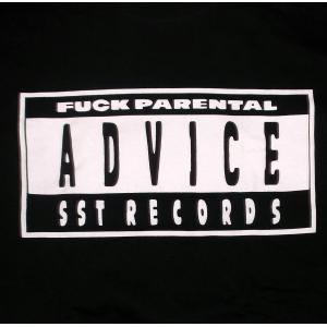 SST レコード Tシャツ SST Records Parental  黒 ロックTシャツ バンドTシャツ｜mumbles